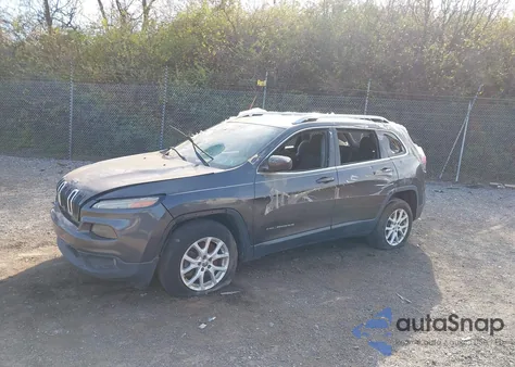 2015 Jeep Cherokee Latitude из США, поврежденный, VIN 1C4PJMCS9FW551307